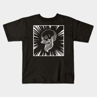 Hipster Skull Kids T-Shirt